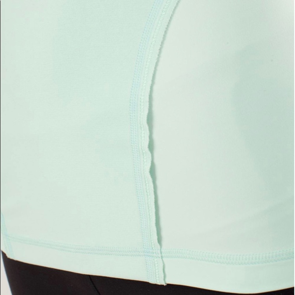 RARE Lululemon Power Up Tank 4 Mint Moment LikNew - Picture 5 of 13